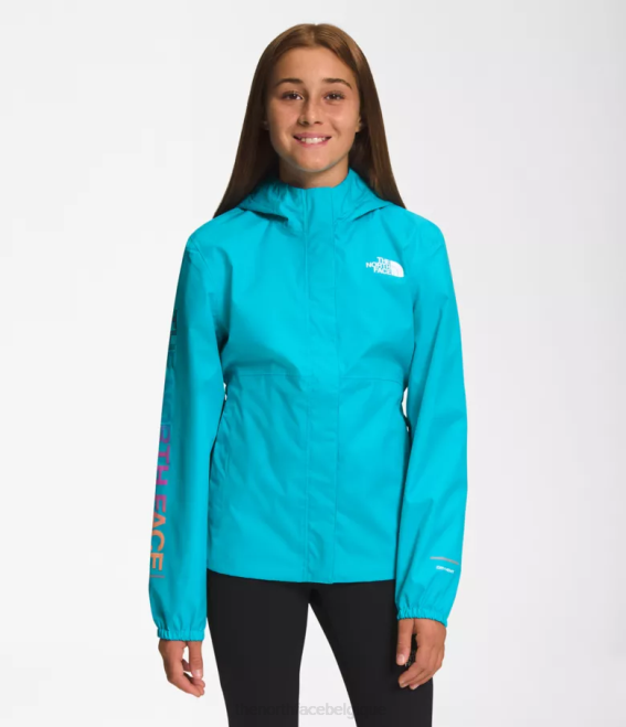 bleu plongée enfants The North Face veste de pluie Antora 62XR759