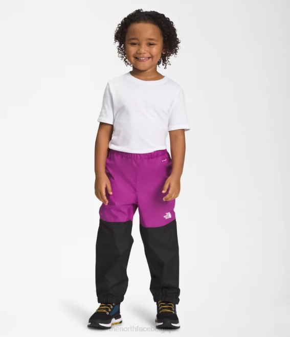 fleur de cactus violet enfants The North Face pantalon de pluie antora 62XR272