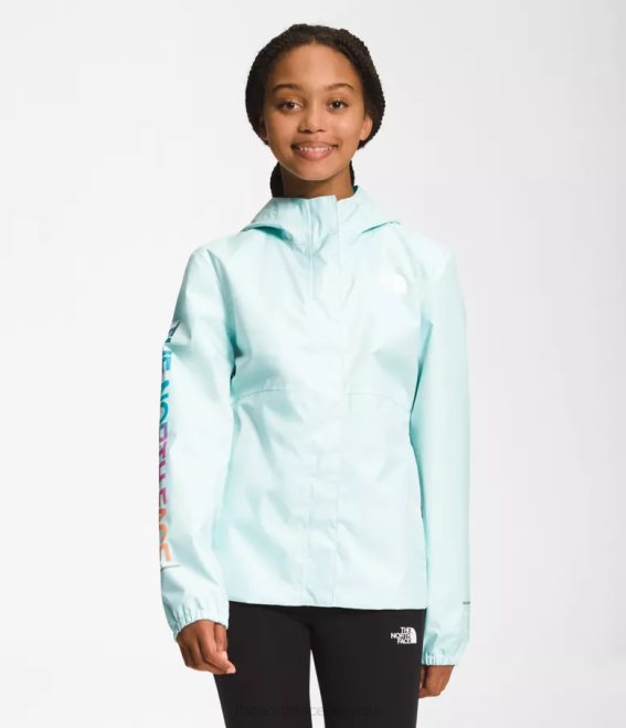 lucarne bleue enfants The North Face veste de pluie Antora 62XR757