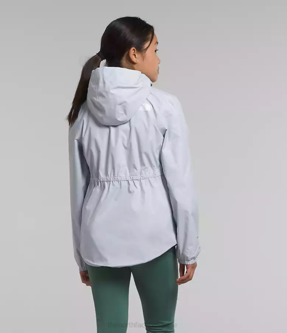 pervenche poussiéreuse enfants The North Face veste de pluie Antora 62XR752