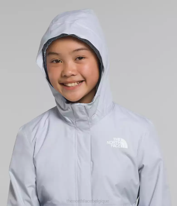 pervenche poussiéreuse enfants The North Face veste de pluie Antora 62XR752