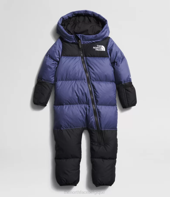 bleu grotte bébé The North Face 1996 rétro nuptse une-pièce 62XR93 - Cliquez sur l'image pour la fermer