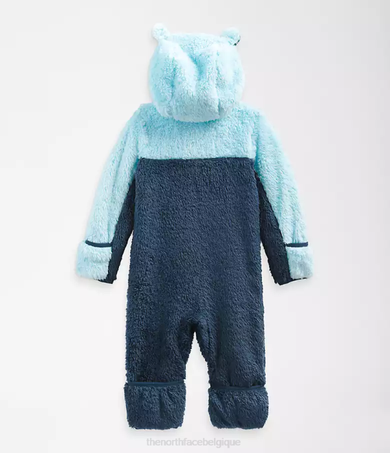 bleu ombragé bébé The North Face ours d'une seule pièce 62XR401