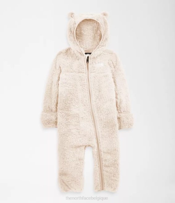 gardénia blanc bébé The North Face ours d'une seule pièce 62XR402