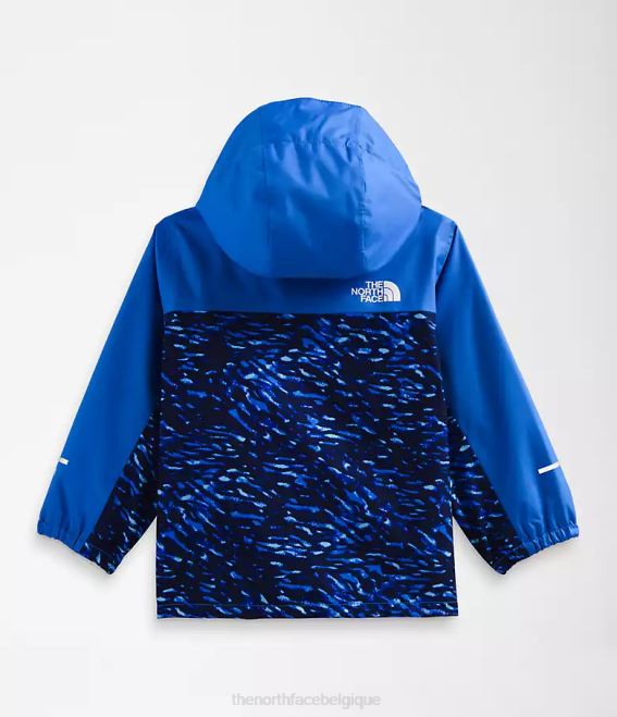 imprimé camouflage oiseau bleu tnf bébé The North Face veste de pluie Antora 62XR587