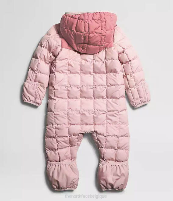 rose pur bébé The North Face thermoball une pièce 62XR695