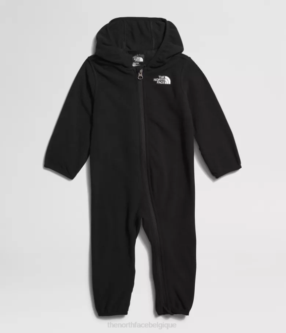 tnf noir bébé The North Face glacier une pièce 62XR1111