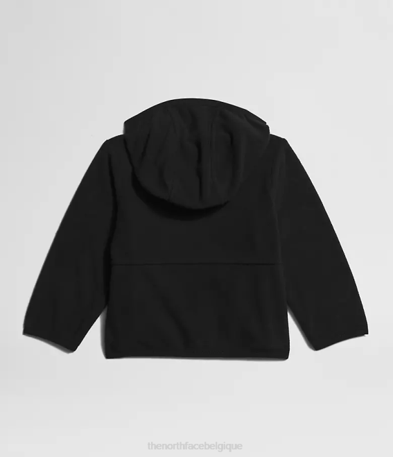 tnf noir bébé The North Face sweat à capuche entièrement zippé glacier 62XR990