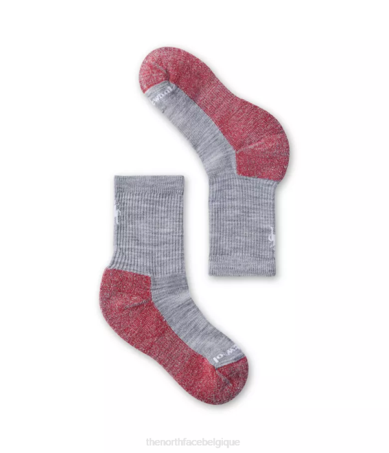 gris clair enfants The North Face chaussettes mi-mollet à coussin léger randonnée 62XR342