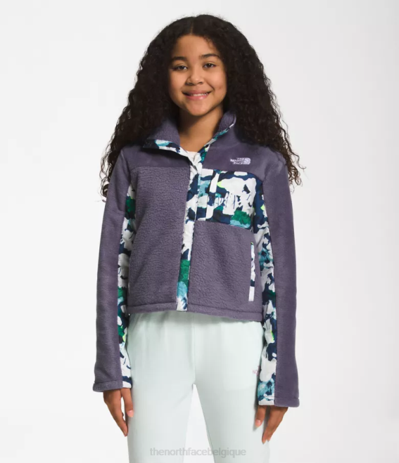 ardoise lunaire enfants The North Face veste mashup en polaire 62XR73