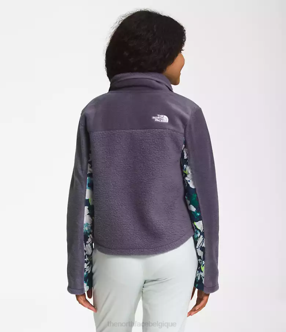 ardoise lunaire enfants The North Face veste mashup en polaire 62XR73