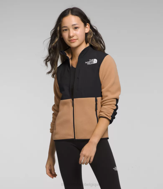 beurre d'amande enfants The North Face veste denali 62XR583