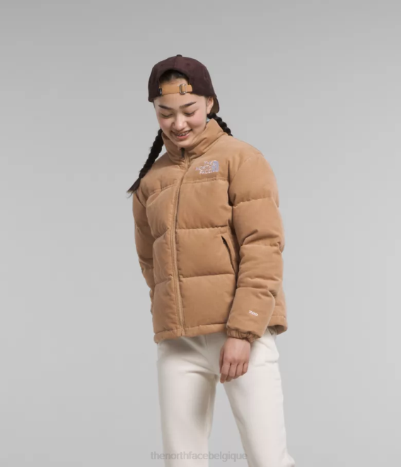 beurre d'amande enfants The North Face veste nuptse rétro 1996 62XR913