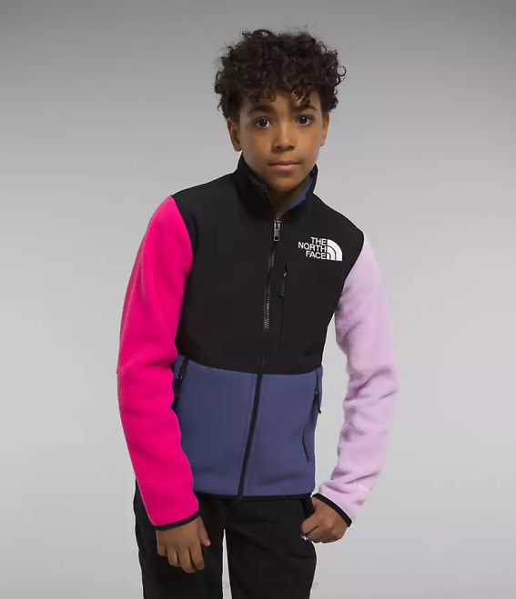 bleu grotte enfants The North Face veste denali 62XR761