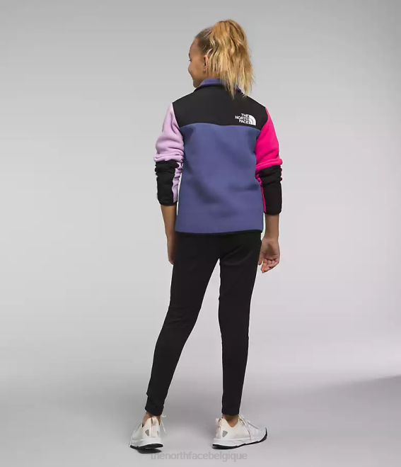 bleu grotte enfants The North Face veste denali 62XR761