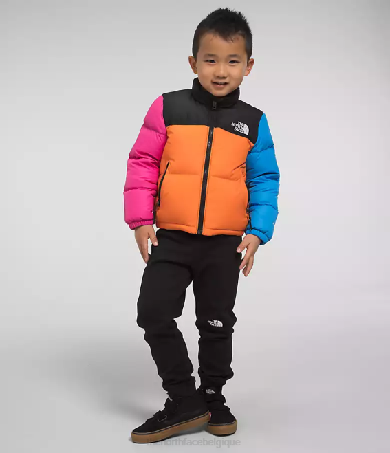 mandarin enfants The North Face veste nuptse rétro 1996 62XR530