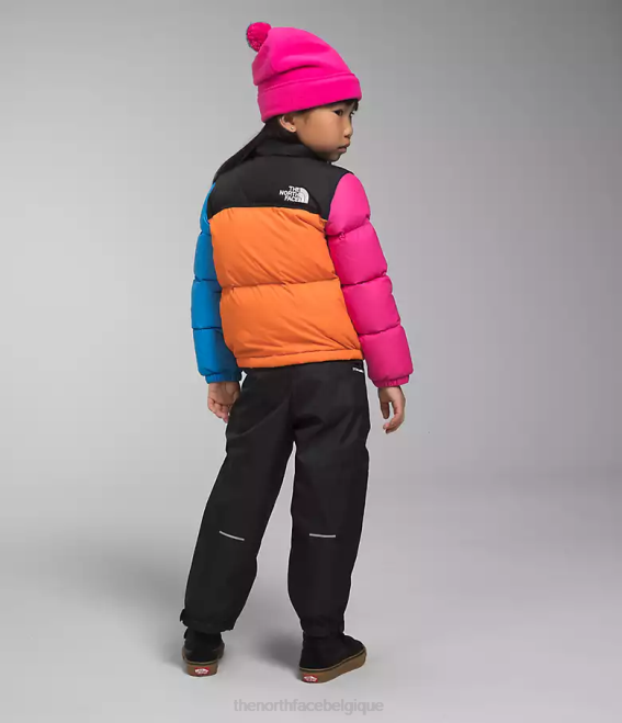 mandarin enfants The North Face veste nuptse rétro 1996 62XR530