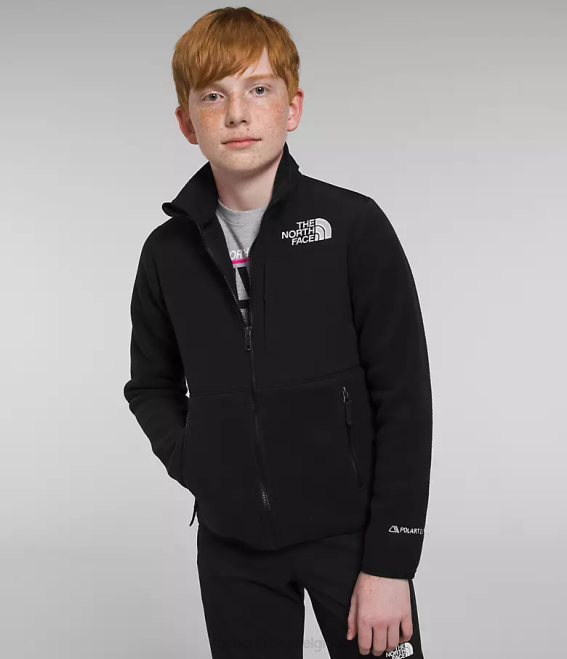 tnf noir enfants The North Face veste denali 62XR582