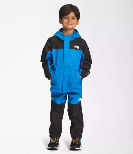 bleu super sonique enfants The North Face veste de pluie Antora 62XR87