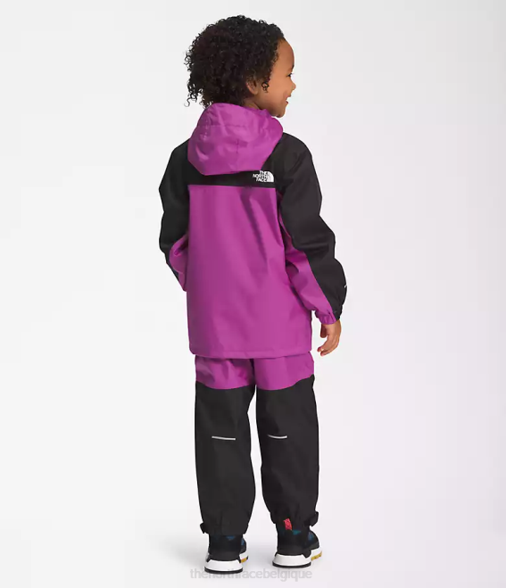 fleur de cactus violet enfants The North Face veste de pluie Antora 62XR88