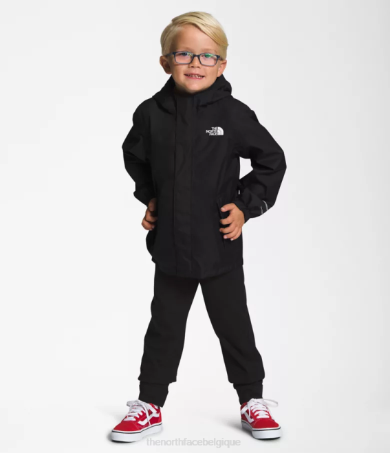 tnf noir enfants The North Face veste de pluie Antora 62XR84