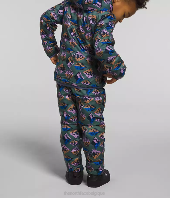 bleu grotte enfants The North Face pantalon thermoball réversible 62XR1191