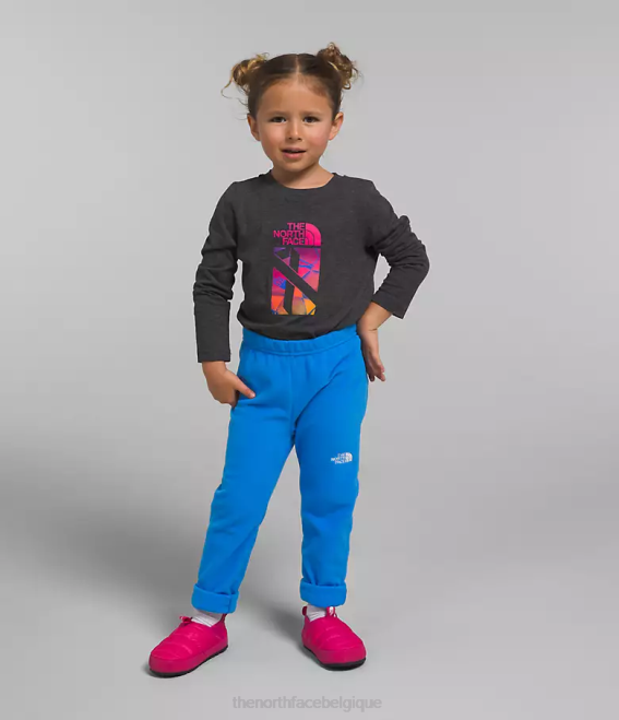 bleu optique enfants The North Face pantalon glacier 62XR1064