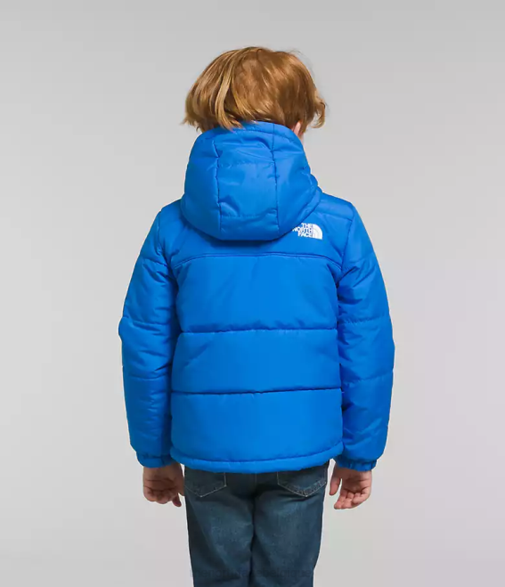 bleu optique enfants The North Face veste à capuche réversible à fermeture éclair intégrale mt chimbo 62XR635