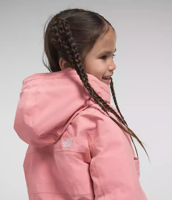 rose ombragée enfants The North Face parka arctique 62XR1154