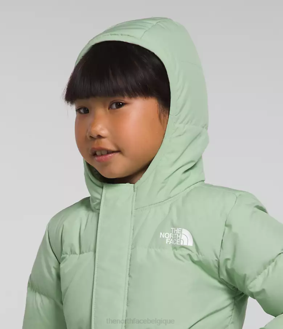 sauge brumeuse enfants The North Face doudoune à capuche north 62XR864