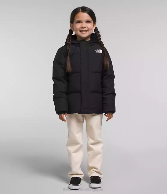 tnf noir enfants The North Face doudoune à capuche north 62XR863