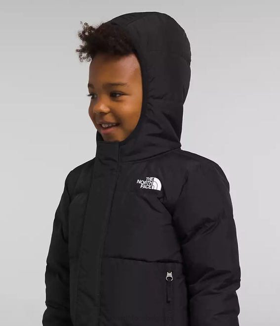 tnf noir enfants The North Face doudoune à capuche north 62XR863