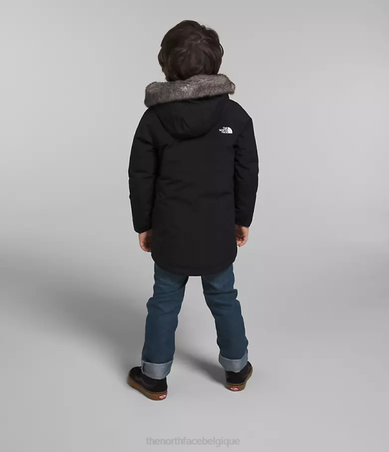 tnf noir enfants The North Face parka arctique 62XR1155