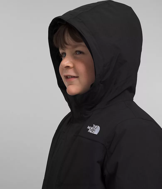 tnf noir enfants The North Face parka arctique 62XR1155