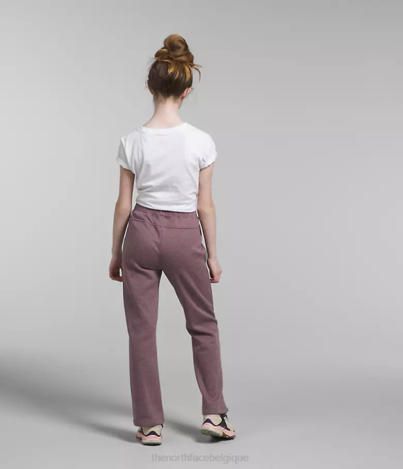 gris fauve chiné enfants The North Face pantalon large en molleton de rêve douillet 62XR267