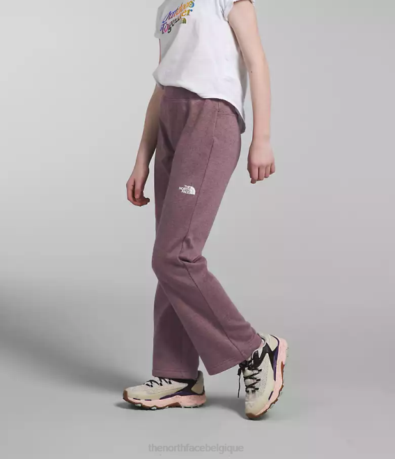 gris fauve chiné enfants The North Face pantalon large en molleton de rêve douillet 62XR267