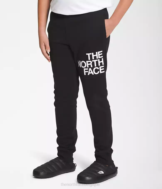 tnf noir enfants The North Face pantalon de jogging en polaire camp 62XR393
