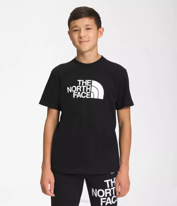 tnf noir/tnf blanc enfants The North Face t-shirt graphique à manches courtes 62XR1055