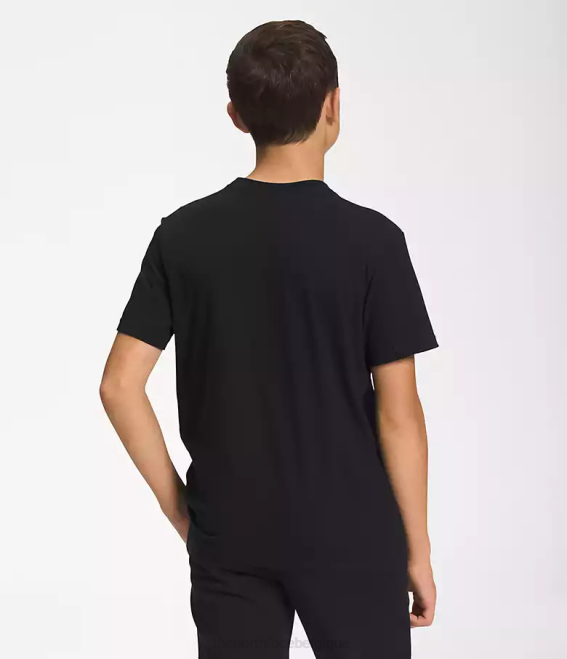 tnf noir/tnf blanc enfants The North Face t-shirt graphique à manches courtes 62XR1055