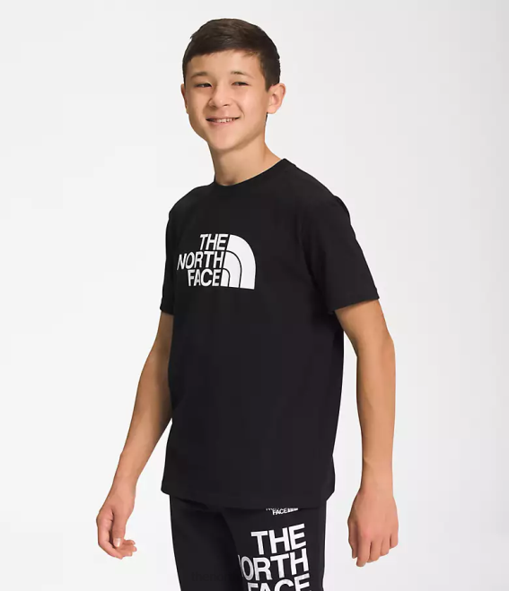 tnf noir/tnf blanc enfants The North Face t-shirt graphique à manches courtes 62XR1055