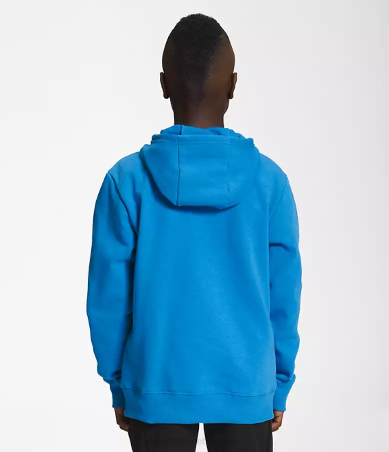 bleu super sonique enfants The North Face sweat à capuche en polaire camp 62XR1106