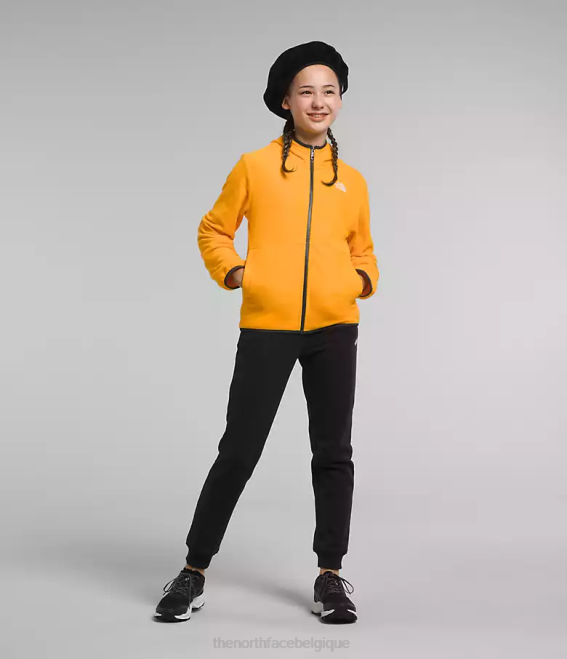or du sommet enfants The North Face veste à capuche entièrement zippée Glacier 62XR948