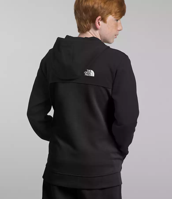 tnf noir enfants The North Face sweat à capuche entièrement zippé tnf tech 62XR525
