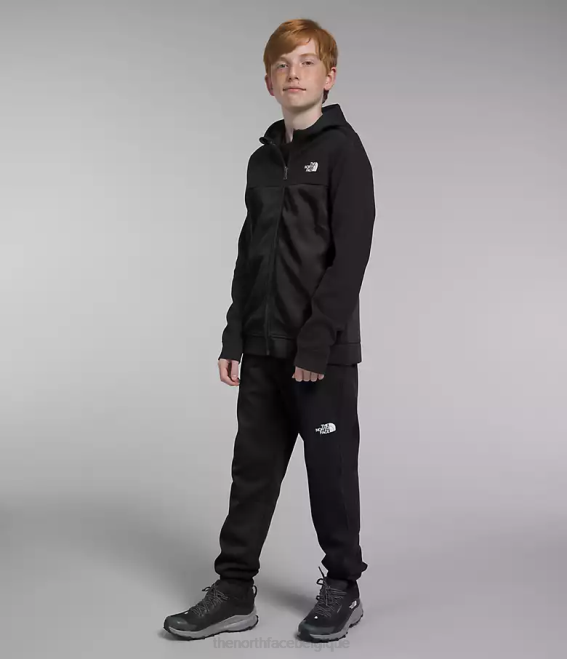tnf noir enfants The North Face sweat à capuche entièrement zippé tnf tech 62XR525