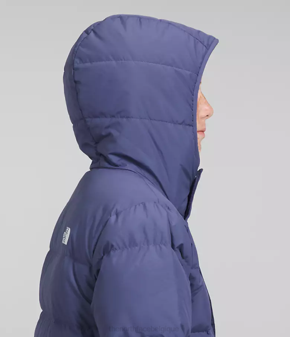 bleu grotte enfants The North Face parka doublée de polaire north 62XR688