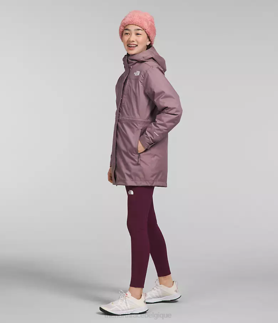 gris fauve enfants The North Face triclimate nord vers le bas 62XR579