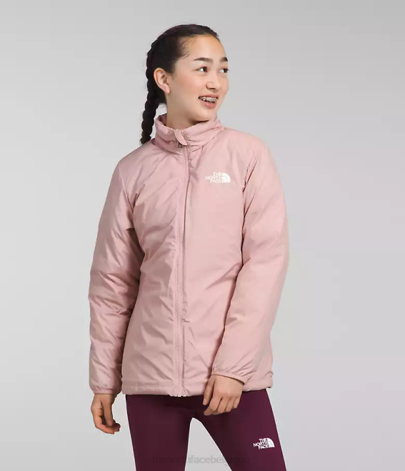 gris fauve enfants The North Face triclimate nord vers le bas 62XR579