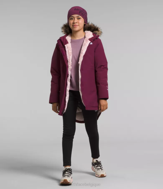 mûre de Boysen enfants The North Face parka arctique 62XR178