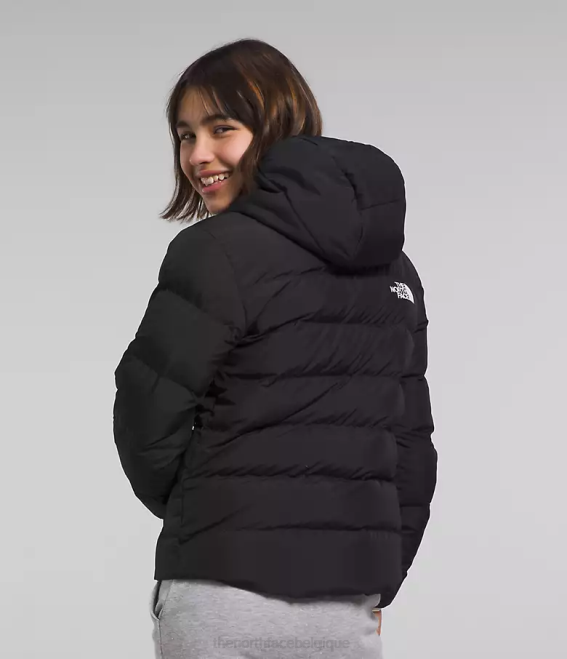 tnf noir enfants The North Face doudoune réversible à capuche en duvet 62XR627