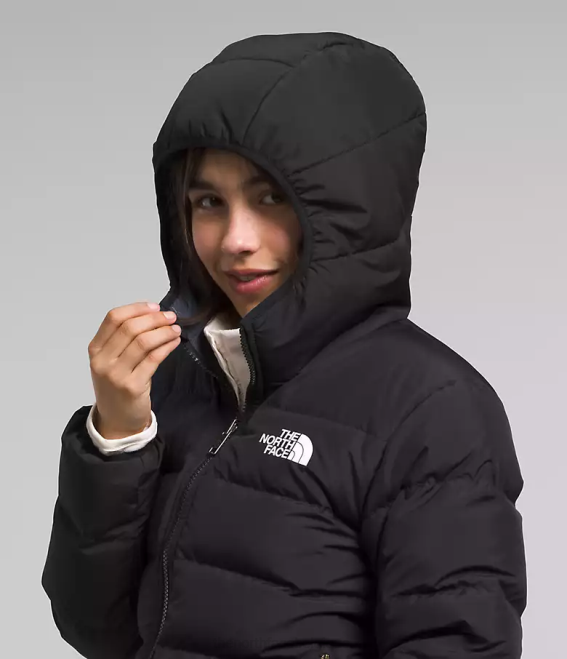 tnf noir enfants The North Face doudoune réversible à capuche en duvet 62XR627